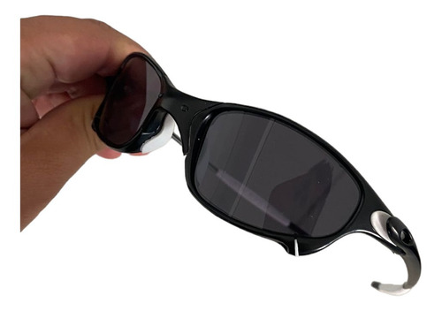 Óculos De Sol Juliet Carbon Lente Black Kit Branco